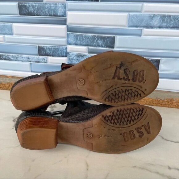 A.S.98 sandals size 39/8.5 - Picture 10 of 12